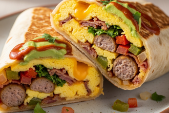 Best Protein-Packed Breakfast Burrito Power Up Morning