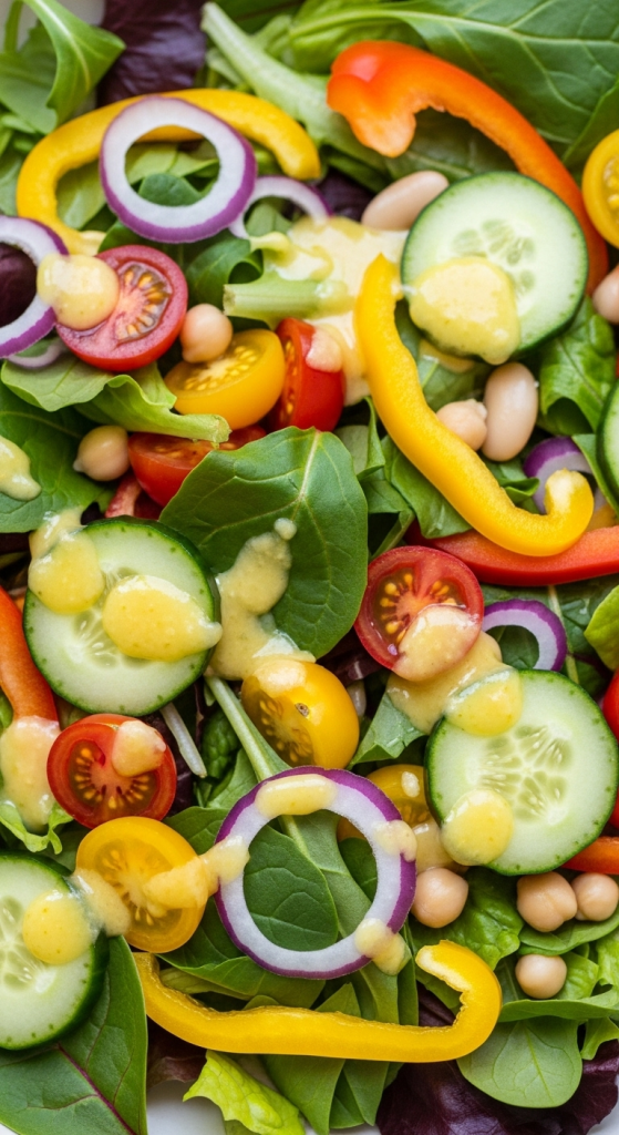 Best Zesty No-Cook Vegan Summer Salad with Refreshing Lemon Dressing