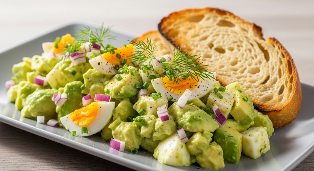 Creamy Avocado Egg Salad A Best Nutritious Twist on Classic S
