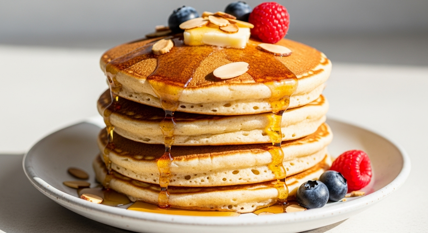 Fluffy Almond Flour Pancakes: Best Gluten-Free Vegan Recipe