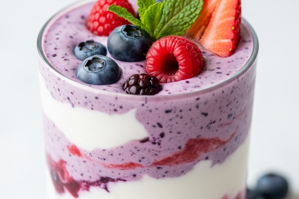 10-Min Greek Yogurt and Berry Protein Smoothie: Boost Your Day