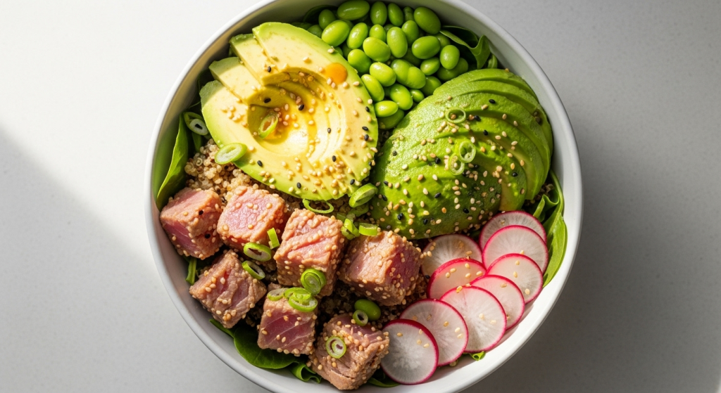 Power-Packed Tuna Avocado Bowl: Easy High-Protein Boost
