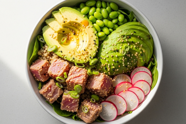 Power-Packed Tuna Avocado Bowl: Easy High-Protein Boost