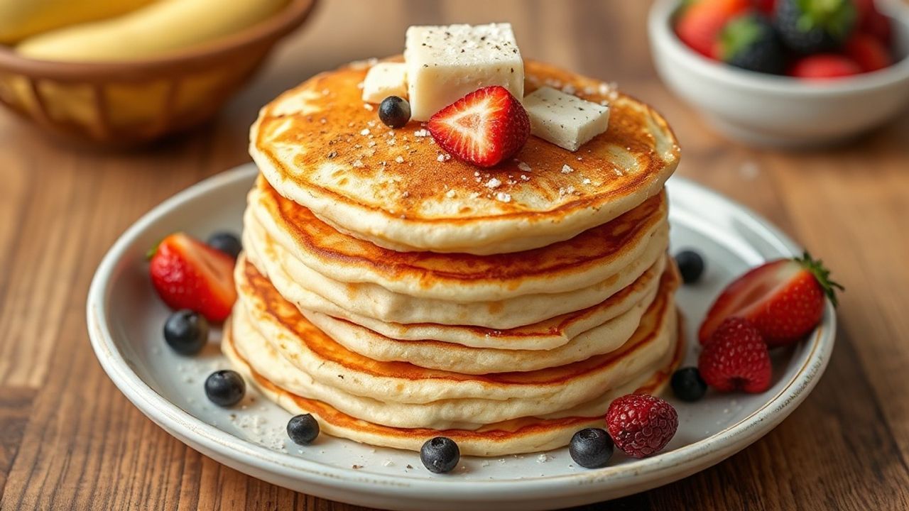 فطائر جبنة قريش هشة وغنية بالبروتين مع شراب القيقب