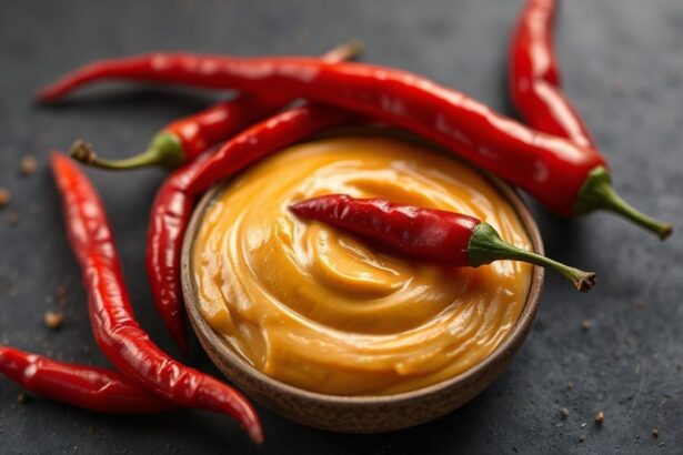 وعاء حار بتوابل وفلفل ملتهب يرمز لعلم وثقافة النكهة الحارة