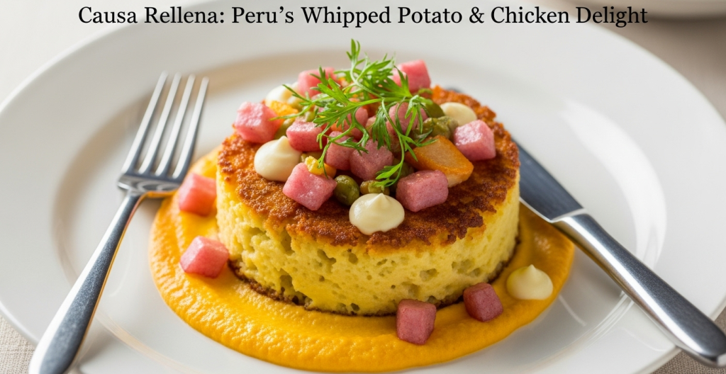Causa Rellena: Peru's Whipped Potato & Chicken Delight