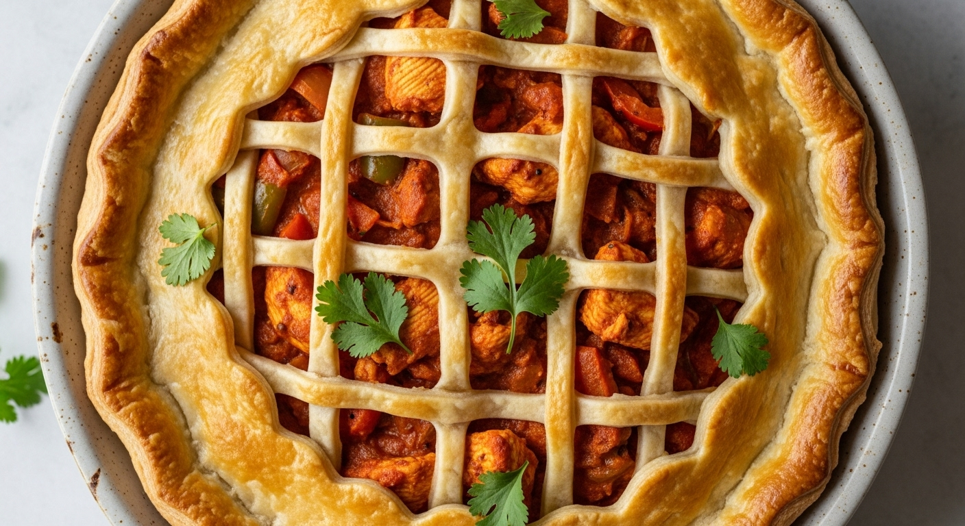 The Story of Chicken Tikka Masala Pie: Ultimate Fusion Comfort