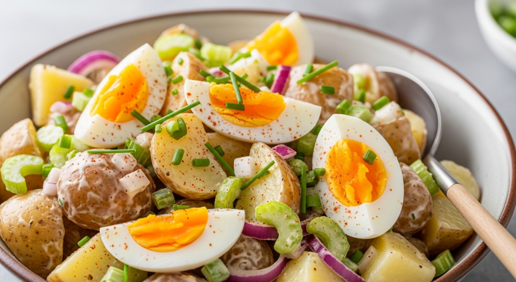 Classic Potato Salad with Egg: A Creamy, Flavorful Delight