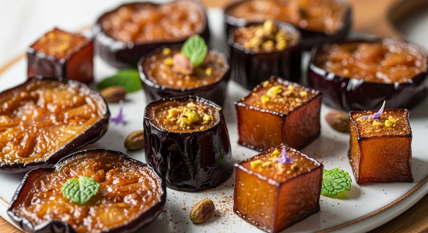 Exploring Candied Eggplant Treats: Sweet and Savory Delight