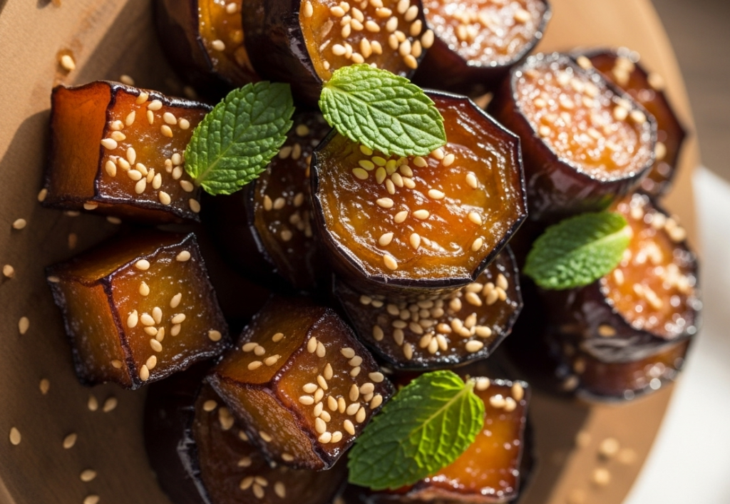 Exploring Candied Eggplant Treats: Sweet and Savory Delight