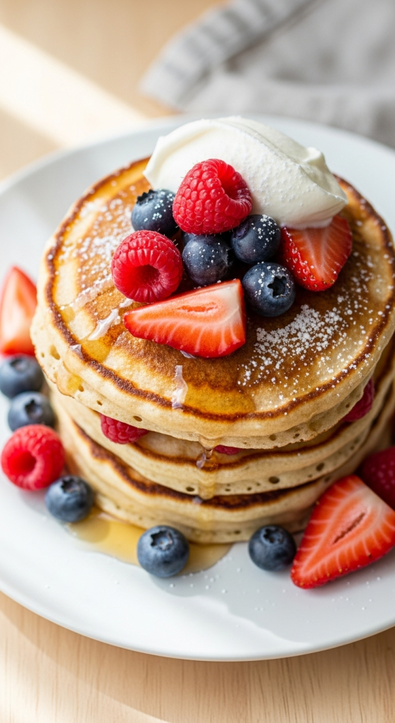 Fluffy Keto Coconut Flour Pancakes: Light, Low-Carb Delight