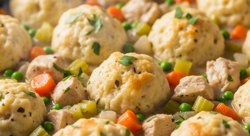 Hearty One-Pot Chicken and Dumplings: Comfort Made Simple