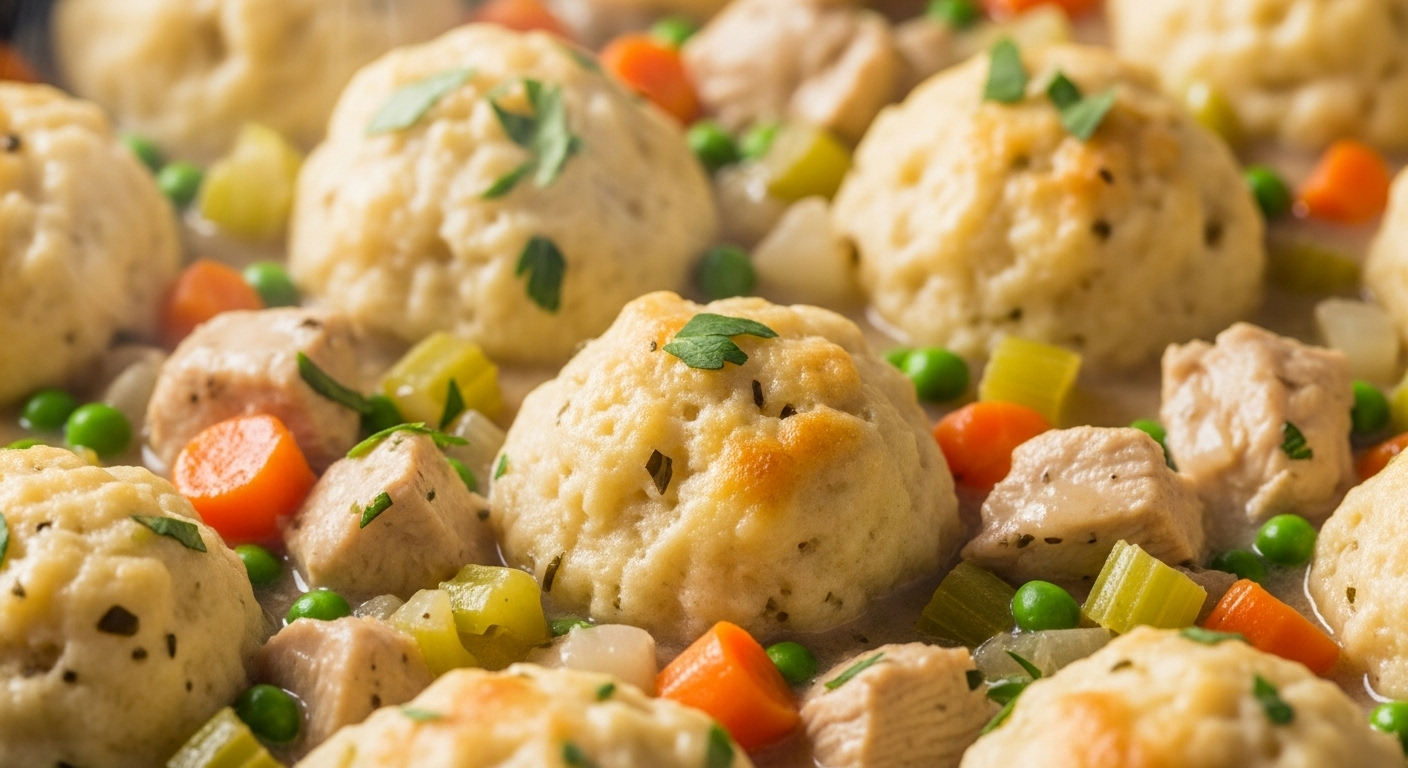 Hearty One-Pot Chicken and Dumplings: Comfort Made Simple