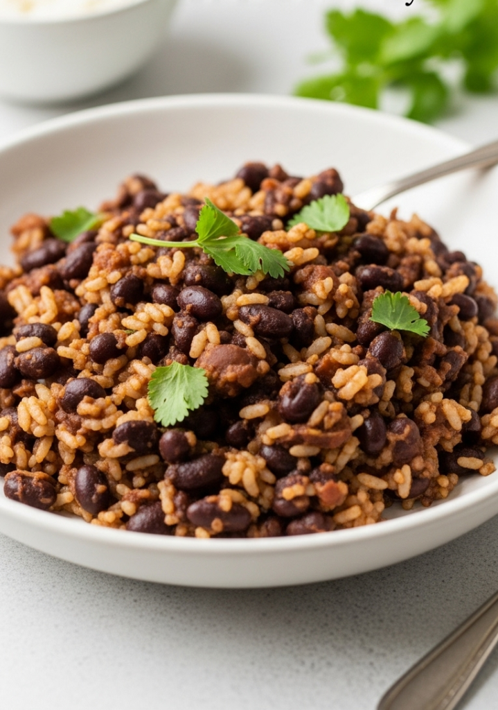 Moros y Cristianos: The Best Classic Black Bean & Rice Medley