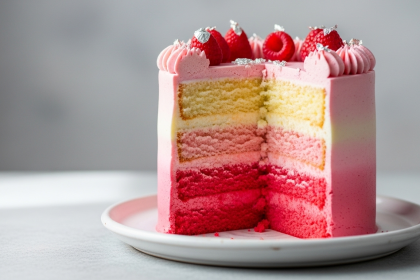 Ombre Layer Cake: A Stunning Gradient Dessert Delight