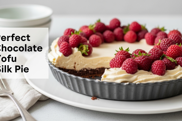 Making the Perfect Chocolate Tofu Silk Pie: Decadent Delight