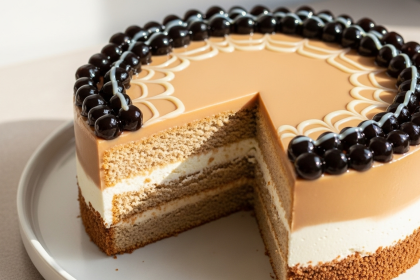 The Delight of Boba Milk Tea Cake: Sip into Sweetness