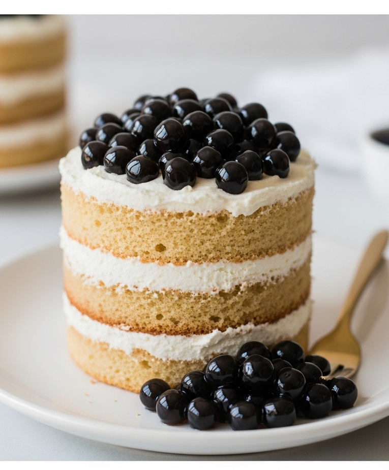 The Delight of Boba Milk Tea Cake: Sip into Sweetness