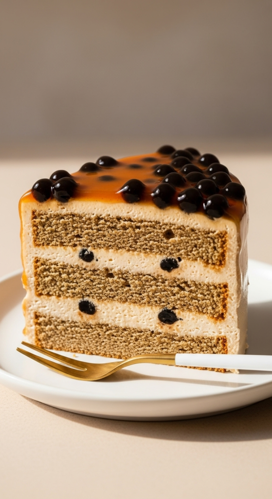 The Delight of Boba Milk Tea Cake: Sip into Sweetness