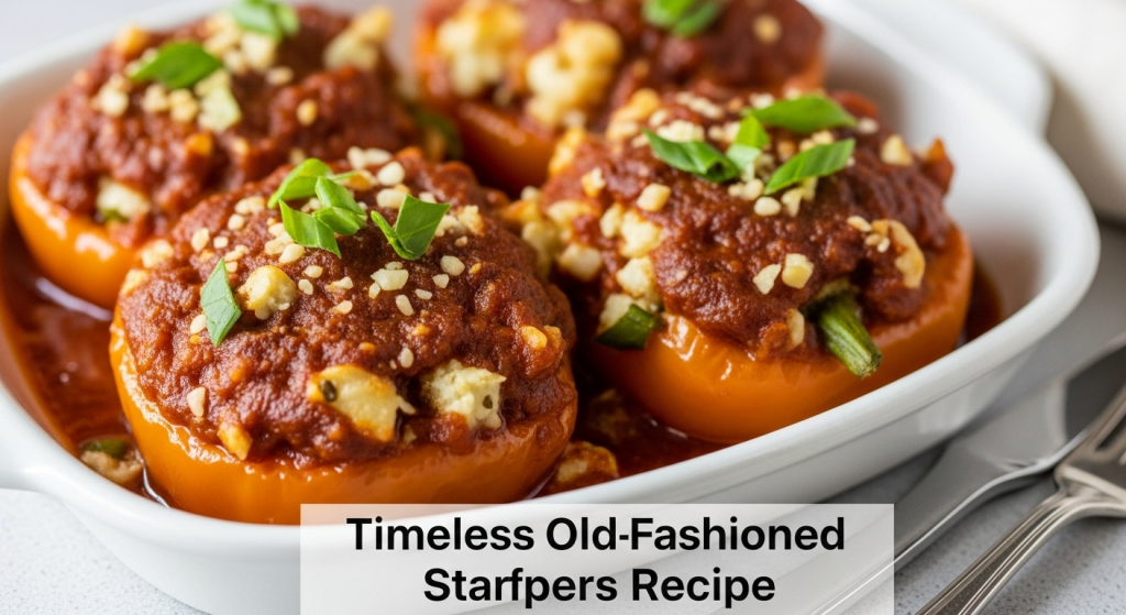 Timeless Old-Fashioned Stuffed Peppers Recipe: Best Classic Comfort