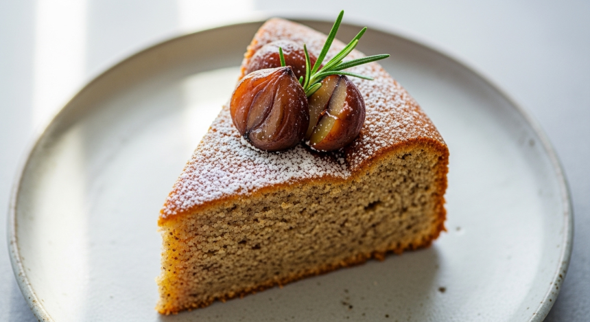 Wholesome Vegan Chestnut Flour Cake: Nutty Delight Unveiled