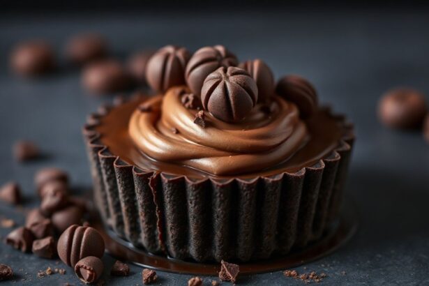 تورتة غاناش شوكولاتة كيتو فاخرة لذيذة وقليلة الكربوهيدرات