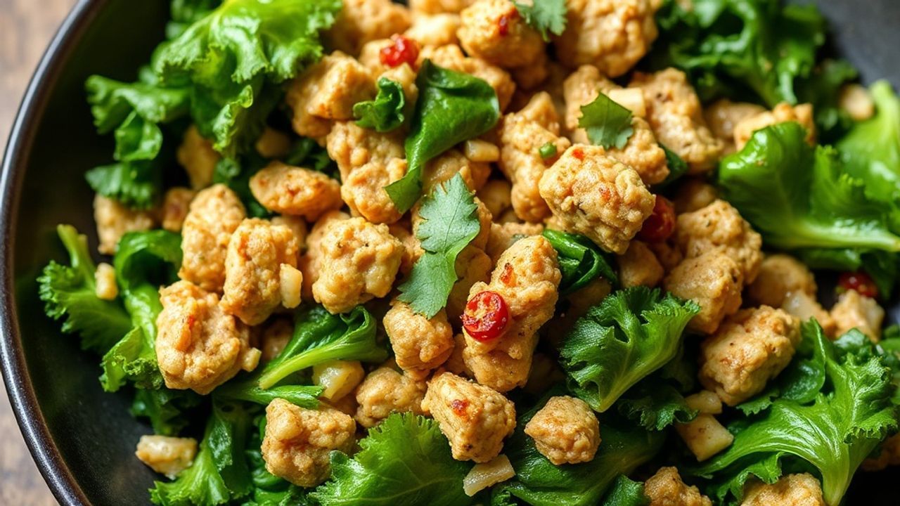 - Best Zesty Ground Turkey & Kale Stir-Fry with Fresh Ginger F