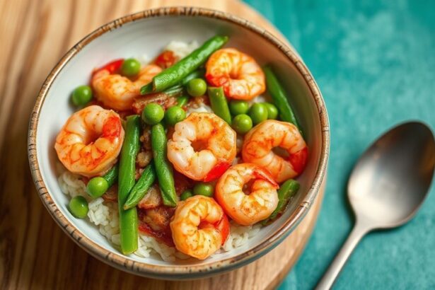 - Speedy Shrimp Stir-Fry with Crisp Snow Peas Delight