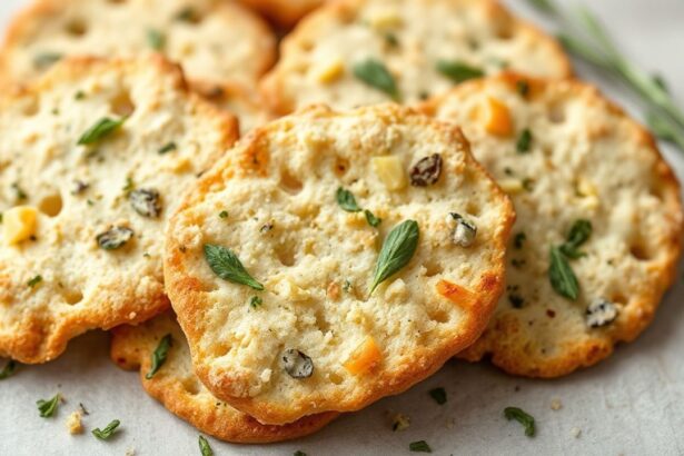- Crunchy Sourdough Discard Crackers with Fresh Herbs Magic