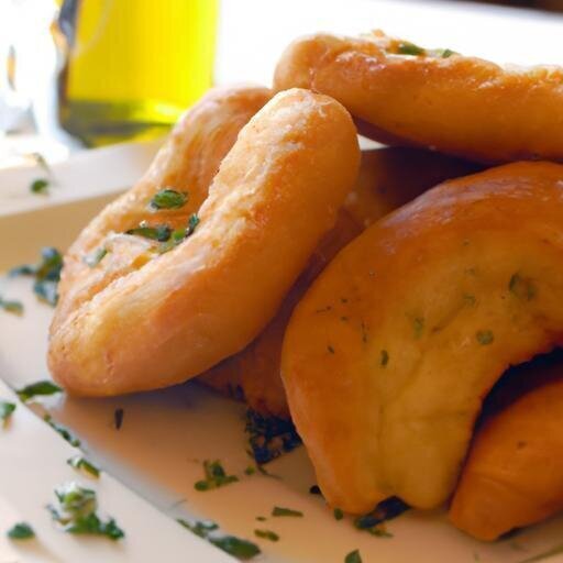 Golden Fried Bread with Garlic-Herb Lángos Twist Delight