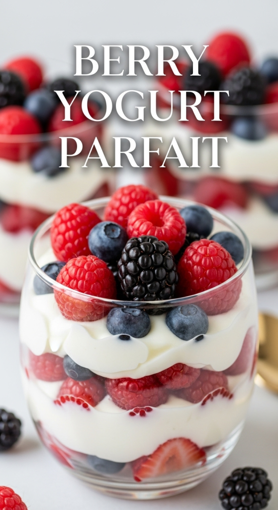 Berry Yogurt Parfait A Colorful Boost of Health and Flavor