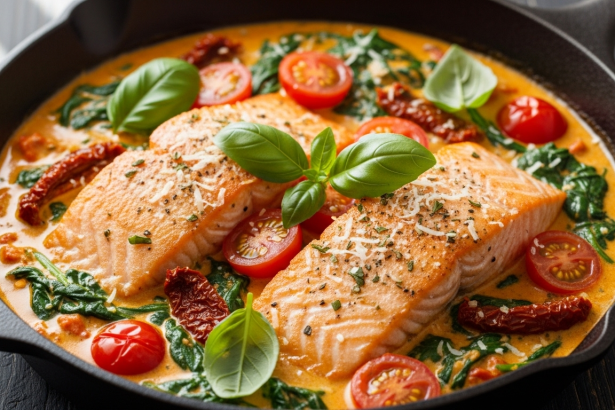 Best Creamy Tuscan Salmon Skillet Recipe: Savor the Flavor