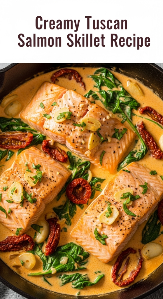 Best Creamy Tuscan Salmon Skillet Recipe: Savor the Flavor