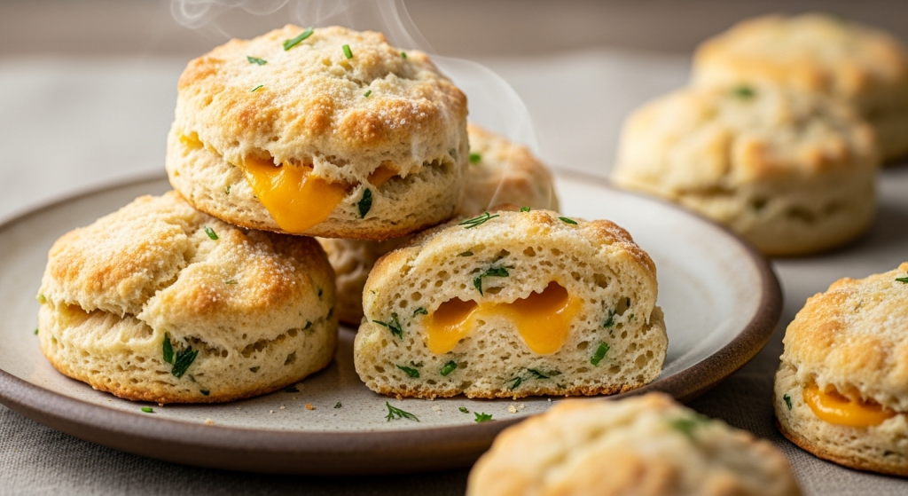 Best Fluffy Savory Cheese & Herb Drop Biscuits to Savor