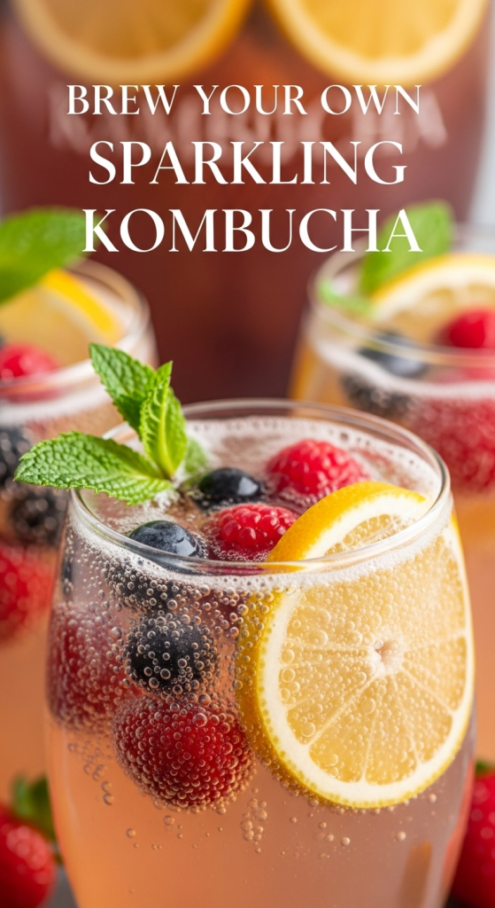 Brew Your Own Sparkling Kombucha: A Step-by-Step Guide