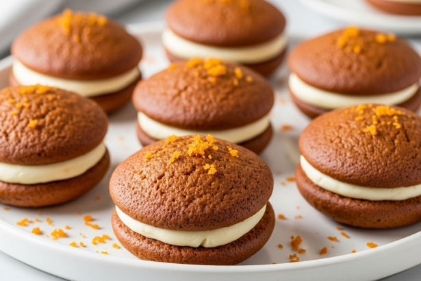 Carrot Cake Whoopie Pies Cream Cheese Delight Baked In