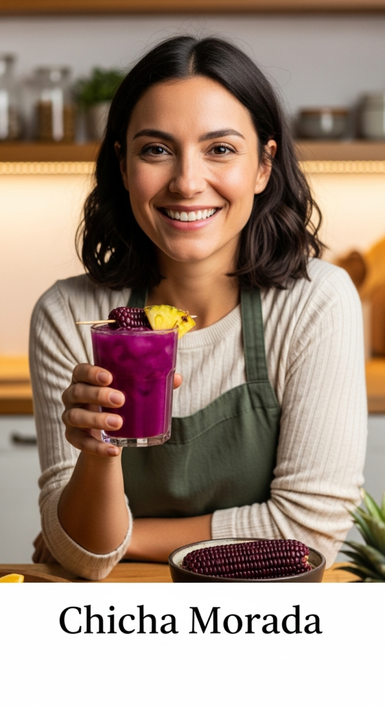 Discover Chicha Morada: Irresistible Purple Corn & Pineapple Spice Drink