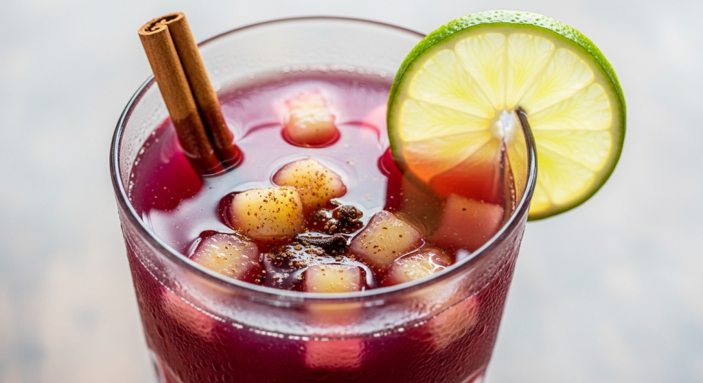 Discover Chicha Morada: Irresistible Purple Corn & Pineapple Spice Drink