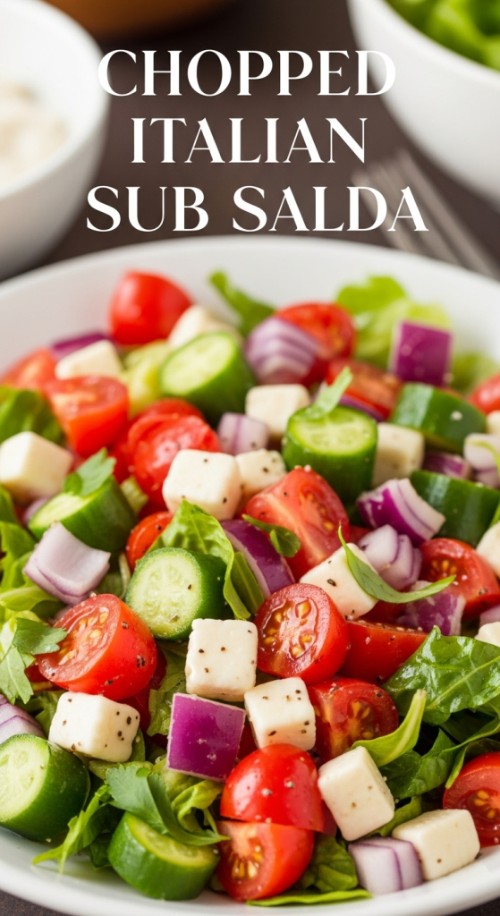 Chopped Italian Sub Salad A Perfect Twist on Classic Subs