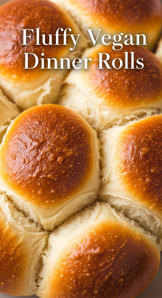 Cloud-Like Fluffy Vegan Dinner Rolls: A Soft Delight Recipe