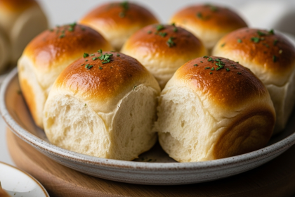 Cloud-Like Fluffy Vegan Dinner Rolls: A Soft Delight Recipe