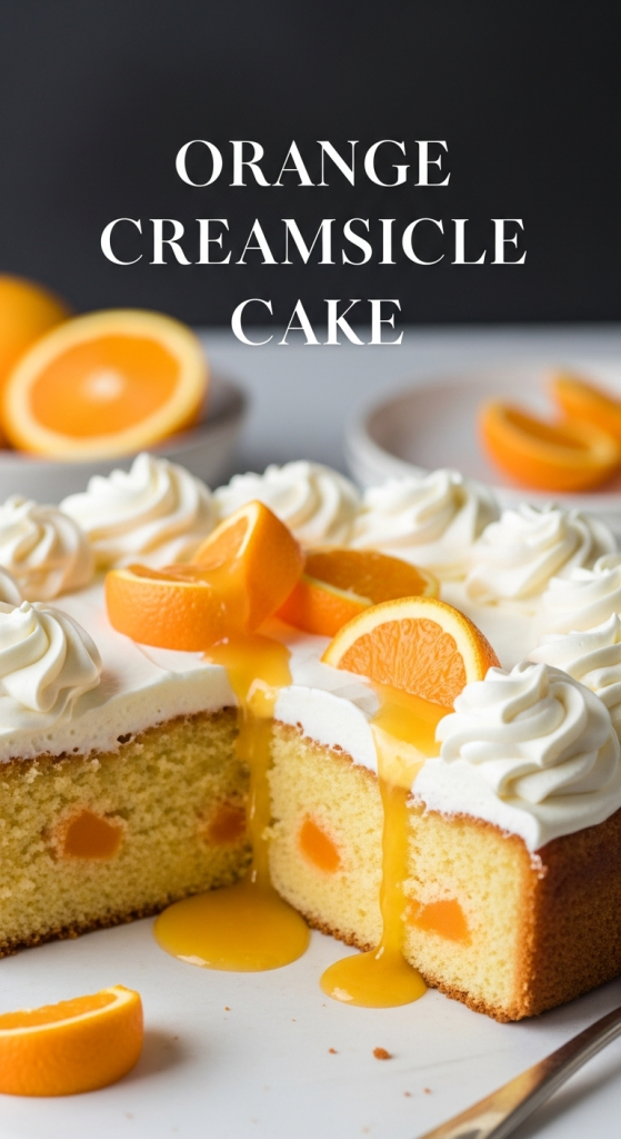 Crafting the Perfect Orange Creamsicle Cake: Zesty Delight