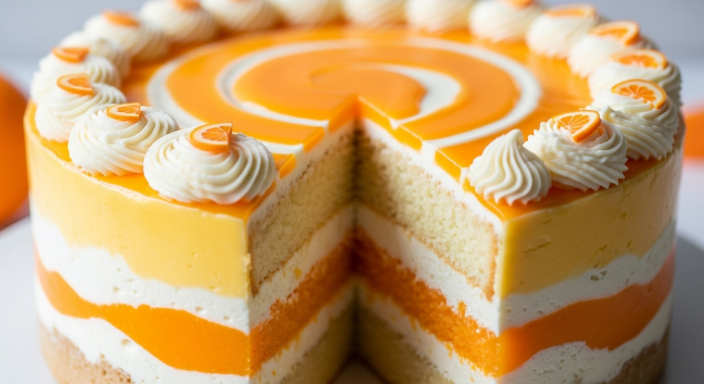 Crafting the Perfect Orange Creamsicle Cake: Zesty Delight
