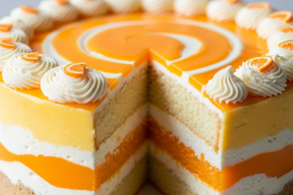 Crafting the Perfect Orange Creamsicle Cake: Zesty Delight