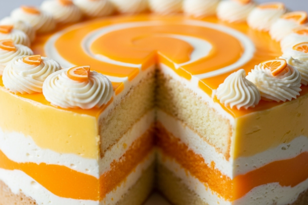 Crafting the Perfect Orange Creamsicle Cake: Zesty Delight