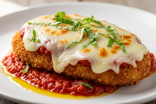 Crispy Keto Chicken Parmesan: Low-Carb Italian Delight