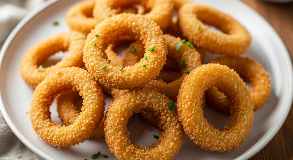 Crispy Low-Carb Air Fryer Onion Rings