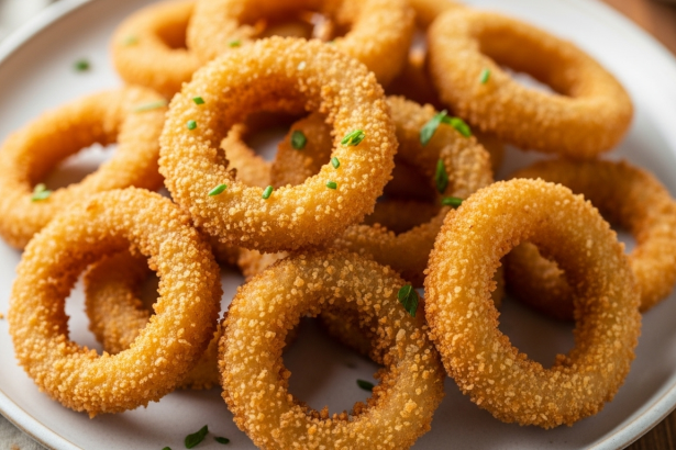 Crispy Low-Carb Air Fryer Onion Rings