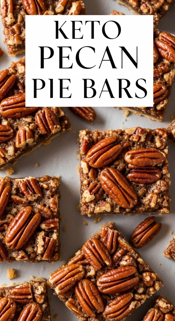 Decadent Keto Pecan Pie Bars: Low-Carb Sweet Treats