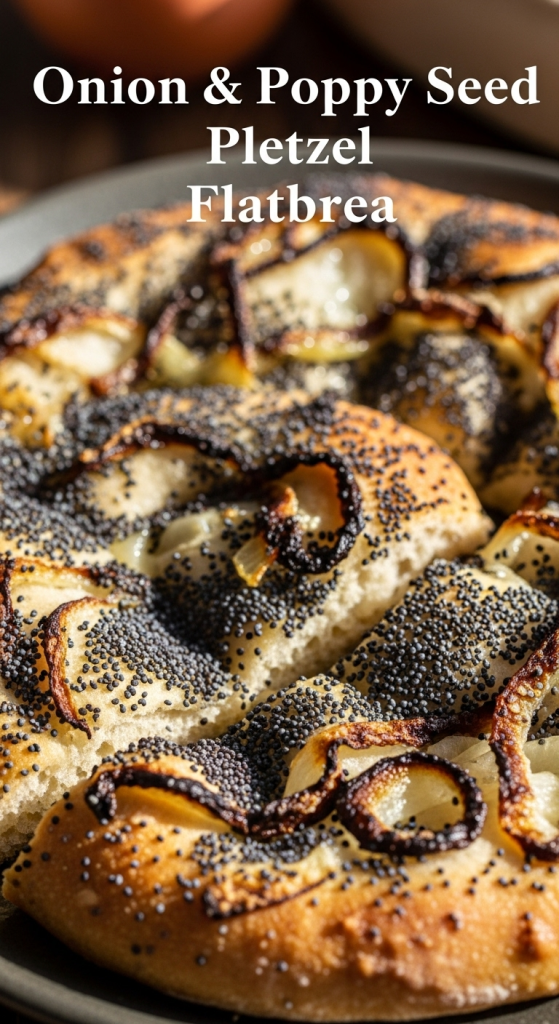 Exploring Best Onion & Poppy Seed Pletzel Flatbread: Crunchy Delights